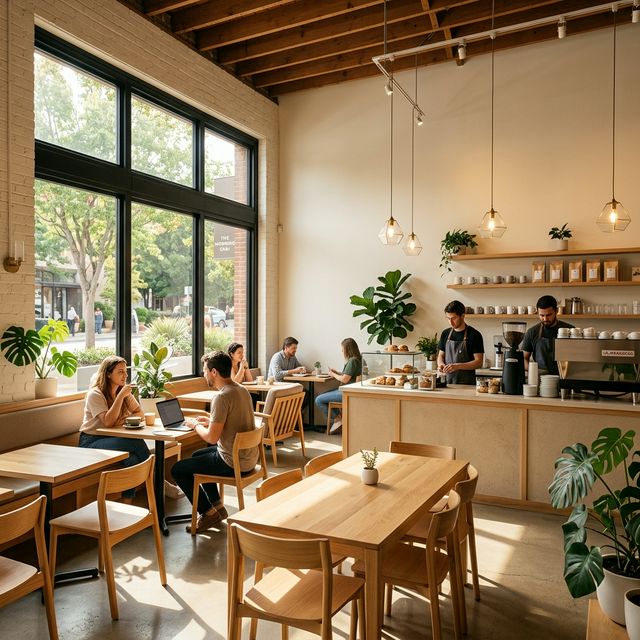 Cafe Antigravity Interior